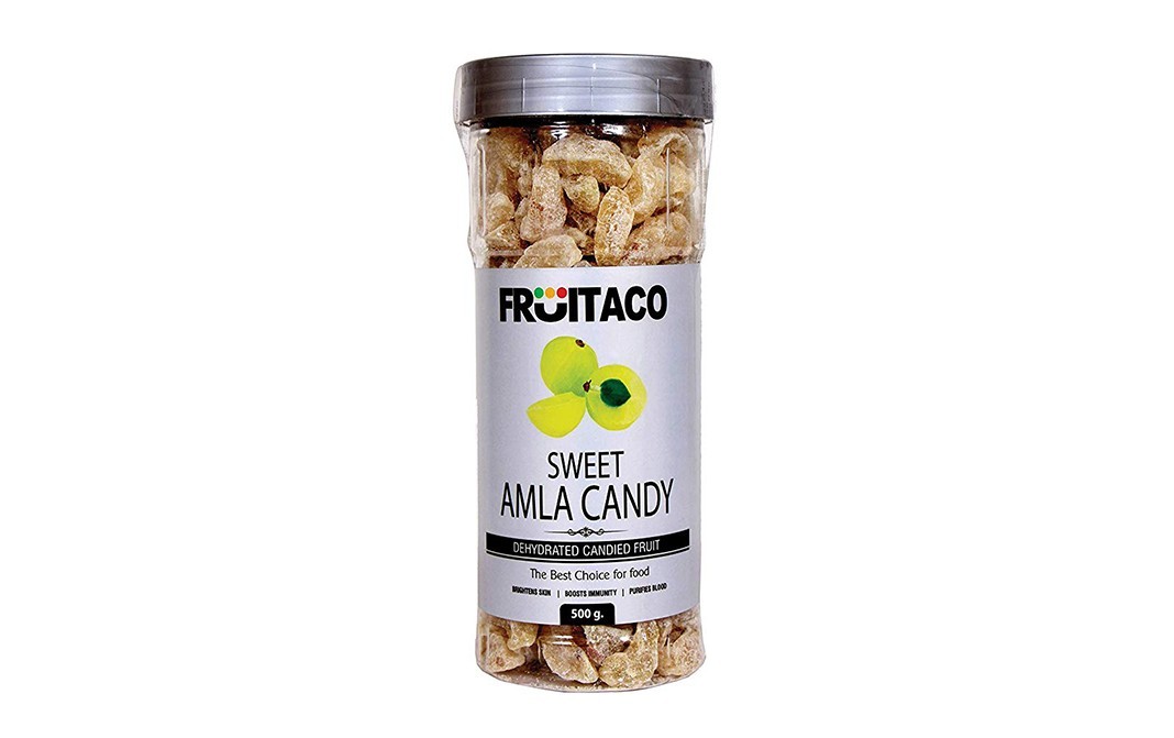 Fruitaco Sweet Amla Candy    Plastic Bottle  500 grams